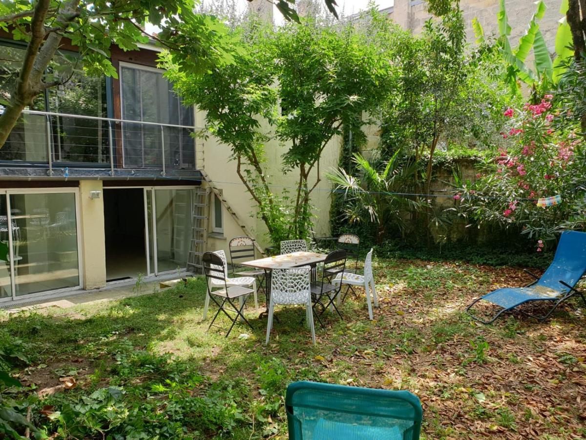 Maison 150M2 Jardin A Louer En Entier, Bordeaux Centre Chartrons, 3 Chambres 3 Salles De Bains 1 Canape-Lit Llllnumero De Telephone Dans L'Annonce Si Questionlll المظهر الخارجي الصورة